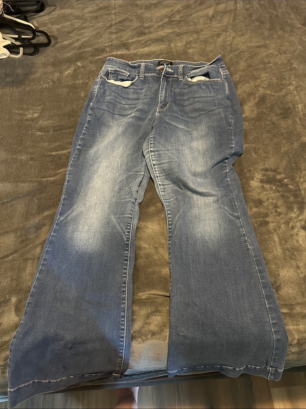 Judy Blue Medium Wash Flared Jeans
